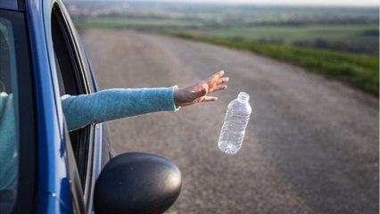 FEMME ACTUELLE - 1 Français sur 3 jette toujours des déchets par la fenêtre de sa voiture