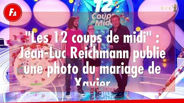 FEMME ACTUELLE - Les 12 coups de midi : Jean-Luc Reichmann publie une photo du mariage de Xavier