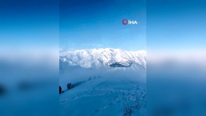 Son dakika haberi | Bingöl'de Eren 6 operasyonu kış şartlarına rağmen sürüyor