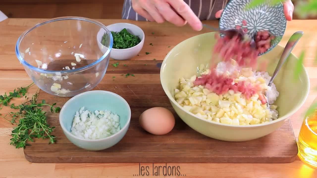 CAC - Les courgettes rondes farcies