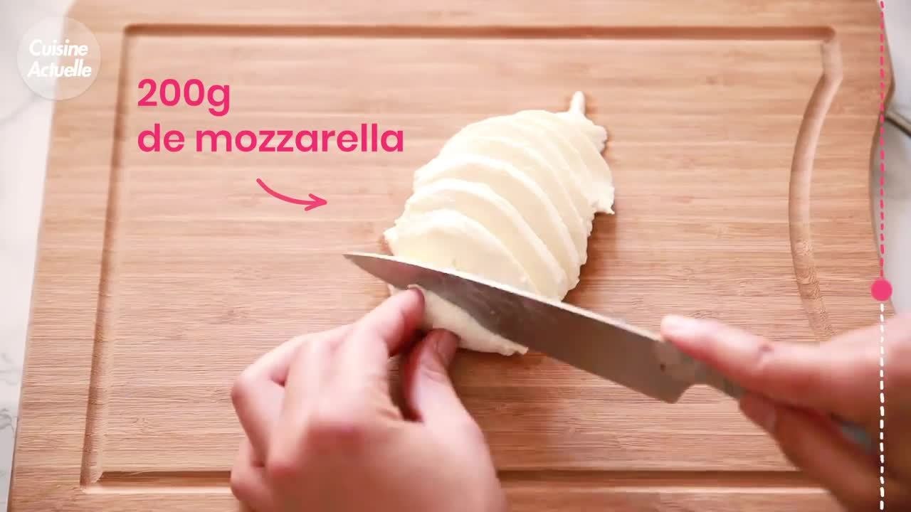 CUISINE ACTUELLE - Qu'est-ce qu'on mange ce soir ? Un gratin de légumes d'été et mozzarella