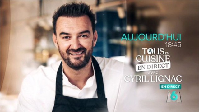 FEMME ACTUELLE - “Tous en cuisine” : Cyril Lignac se fait reprendre par Marianne James sur sa recette