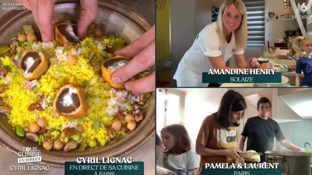 FEMME ACTUELLE - "Tous en cuisine" : le couscous végétarien de Cyril Lignac sème la discorde
