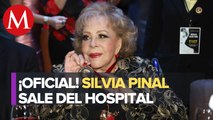 Silvia Pinal sale del hospital y seguirá tratamiento en casa, confirma su hija Sylvia Pasquel