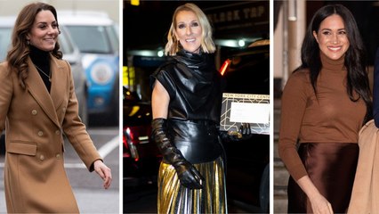 FEMME ACTUELLE - Céline Dion, Meghan Markle, Cristina Cordula… Découvrez quelle est la pièce indispensable dont les stars raffolent toutes !