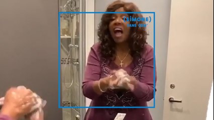 SIMONE : Gloria Gaynor nous apprend les bons réflexes pour se laver les mains