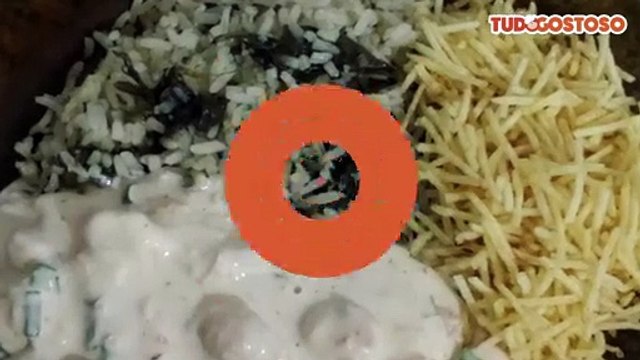 Estrogonofe de frango com requeijão