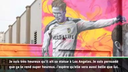 MLS - Ibrahimovic : ''J'espère que la statue de Beckham fera honneur à sa beauté''