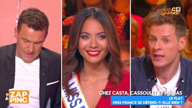 Matthieu Delormeau tacle violemment Vaimalama Chaves, la Miss France 2019, avant de se faire recadrer par Benjamin Castaldi