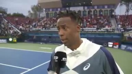 Dubaï - Monfils : "Un peu timide en début de match"