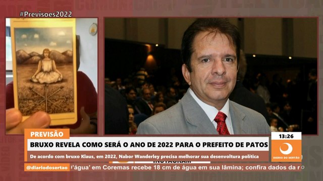 Bruxo revela como será o ano de 2022 para o prefeito de Patos