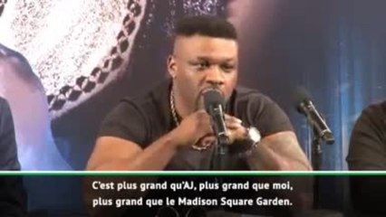 Poids lourds - Le combat Joshua vs. Miller a débuté en conférence de presse