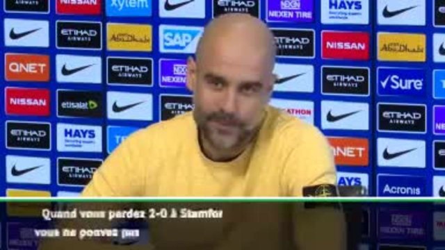 Finale - Guardiola : Je préférerais ne pas avoir gagné 6-0 à Chelsea