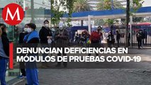 Instalan módulo de pruebas covid en Forum Buenavista