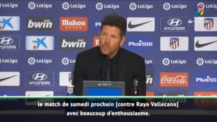 La Liga: Atlético Madrid - Le départ de Simeone en pleine conférence de presse...