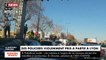Les images très choquantes d'une voiture de police caillassée par des casseurs à  Lyon