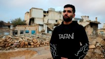 رياضة الباركور بين المباني المدمرة في شمال سوريا