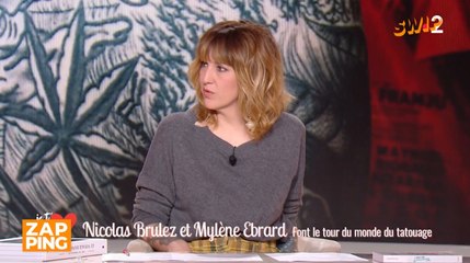 Daphné Bürki explique combien ses tatouages lui causent du tort à la télévision
