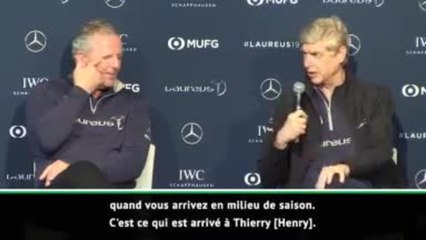 Laureus Awards - Wenger : "Henry et Vieira ont la qualité pour être de grands entraîneurs"