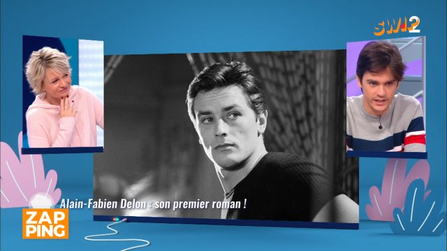 Alain-Fabien Delon rembarre Sophie Davant après des questions sur son père