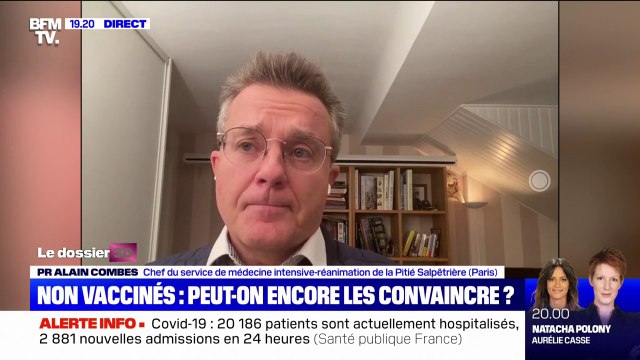 Pr Alain Combes: Si on est vraiment confrontés à une vague qui reprend de l'ampleur, il n'y aura malheureusement plus que l'obligation vaccinale pour la contrer
