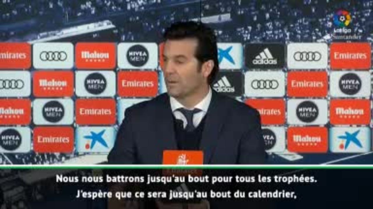 22e j. - Solari : "Nous nous battrons pour tous les trophées"