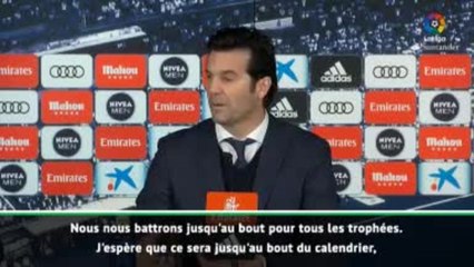 22e j. - Solari : "Nous nous battrons pour tous les trophées"
