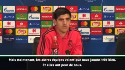8es - Courtois : "Les autres équipes ont peur de nous"