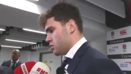 XV de France - Penaud : "On a été dépassé tout au long du match"