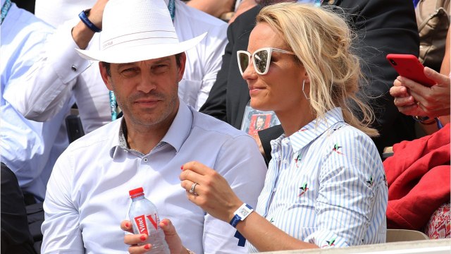 FEMME ACTUELLE : Élodie Gossuin et son mari très amoureux dans les tribunes de Roland Garros