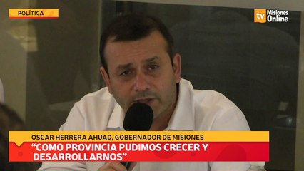 “Como provincia pudimos crecer y desarrollarnos”