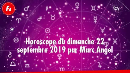 FEMME ACTUELLE - Horoscope du dimanche 22 septembre 2019