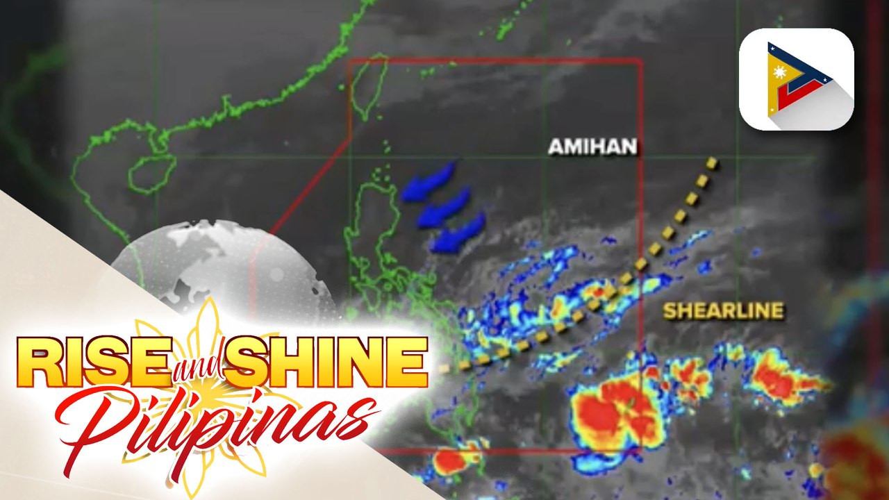 PTV INFO WEATHER: Amihan, nakakaapekto sa Luzon; shear line, nakakaapekto sa Southern Luzon, Visayas at Mindanao