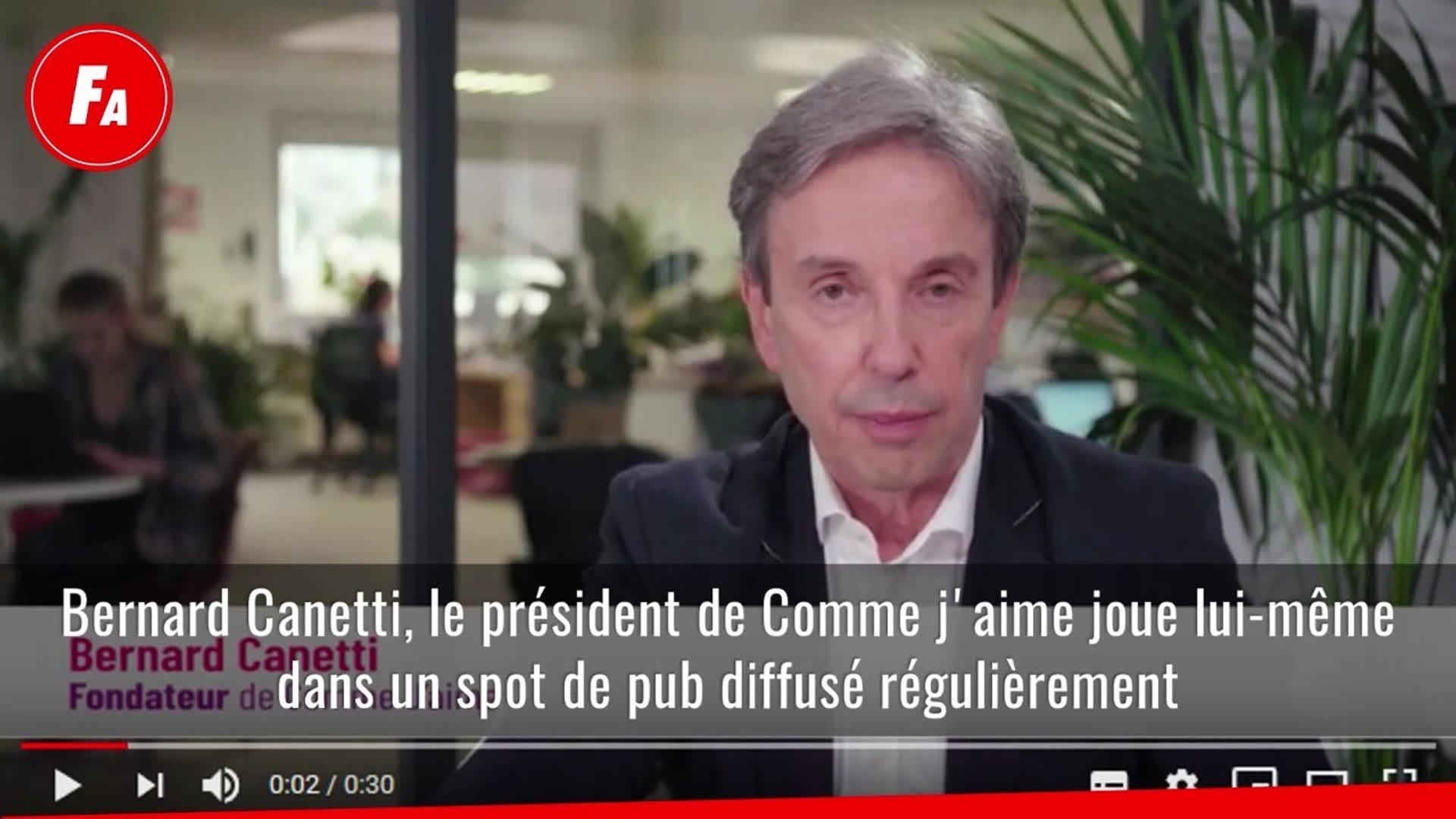 FEMME ACTUELLE - Bernard Canetti, le fondateur de Comme j'aime, réagit aux  critiques - Vidéo Dailymotion