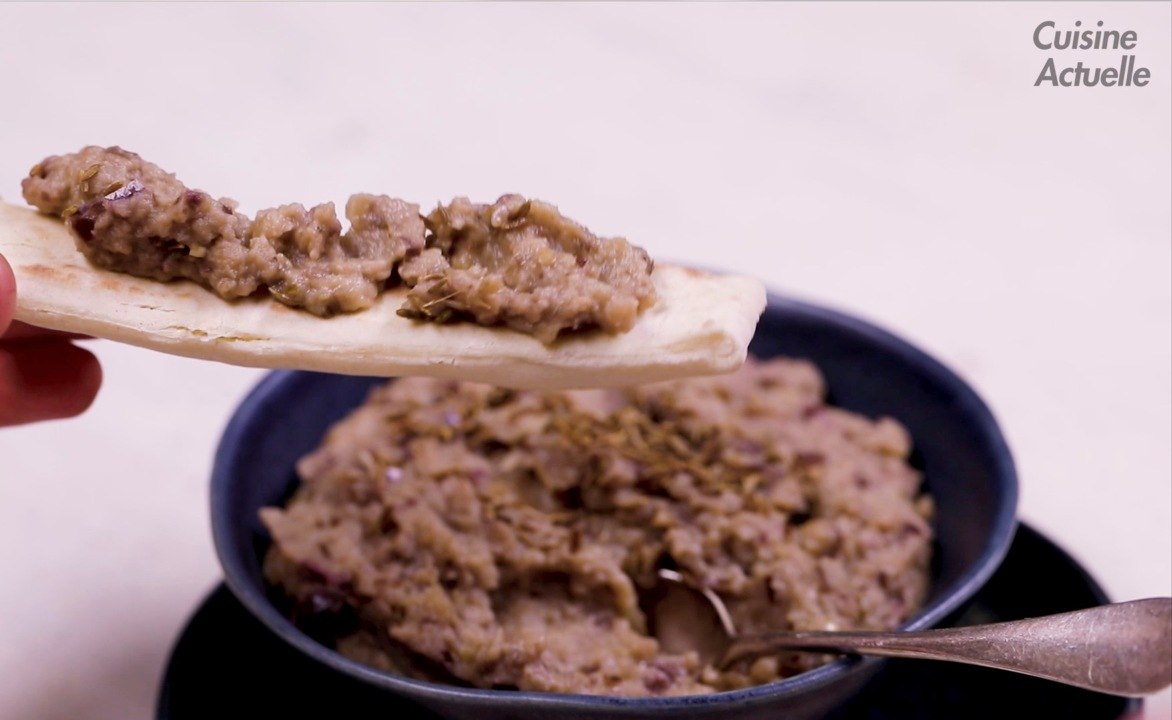 CUISINE ACTUELLE - Caviar d'aubergine minute