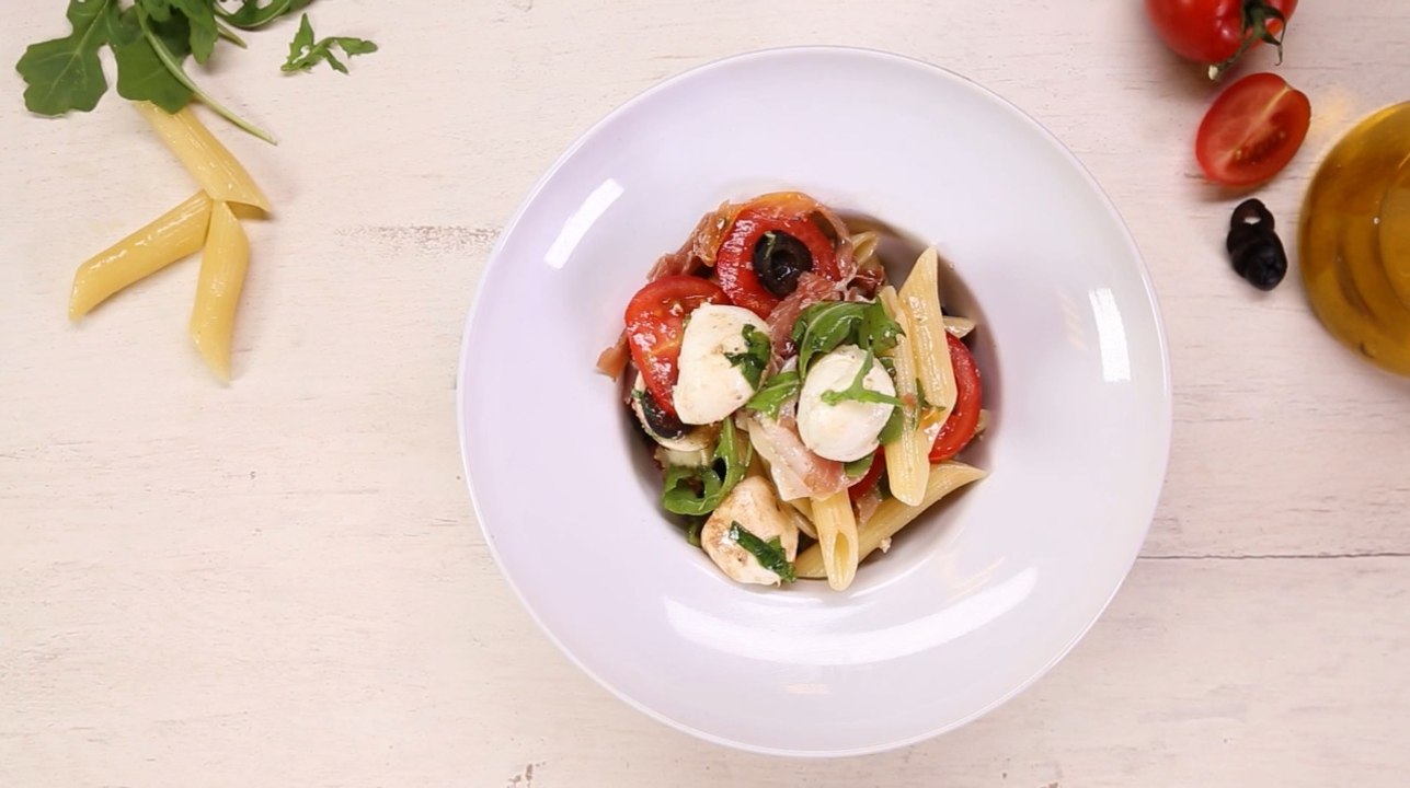 CUISINE ACTUELLE - Qu'est-ce qu'on mange ce soir ? Salade de pâtes à l'italienne