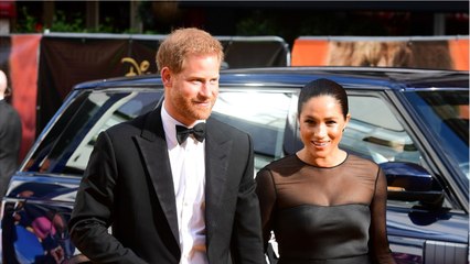 FEMME ACTUELLE - Meghan Markle resplendissante au bras du prince Harry pour la première du film "Le Roi Lion"