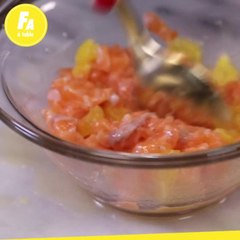 Femme Actuelle - Verrine de guacamole au saumon