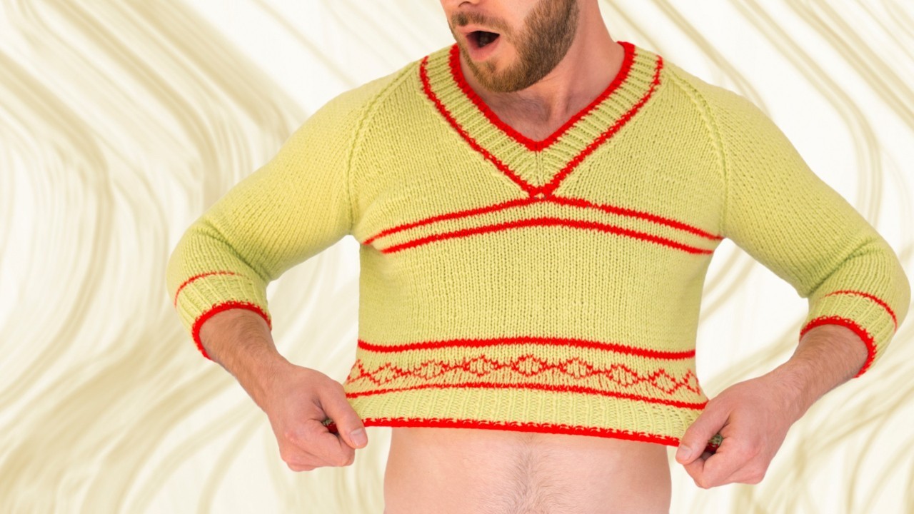 Pull En Laine Retreci Au Seche Linge