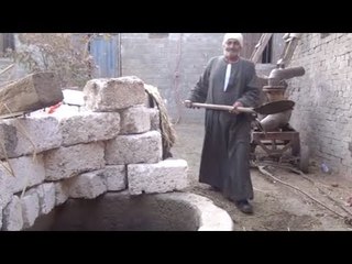 روث الحيوانات بئر غاز في الدقهلية  والبيوت تحقق تكتفي ذاتيا