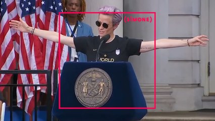 SIMONE : Le discours de Megan Rapinoe