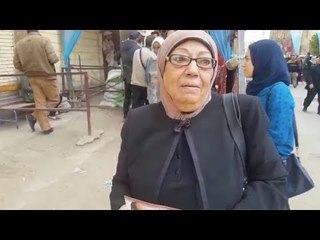 بورسعيدية عاصرت الرؤساء تُصوت في إمبابة:  أحلى عصر عايشين فيه مع السيسي
