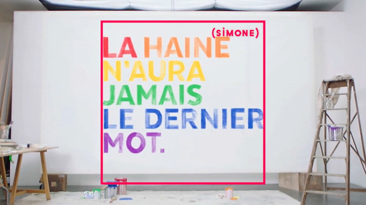 SIMONE : La haine n'aura jamais le dernier mot