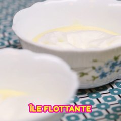 CUISINE ACTUELLE - Retour dans les années 80 : île flottante