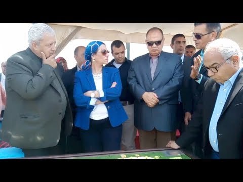 وزيرة البيئة تتفقد أعمال التكريك في بحيرة قارون بالفيوم