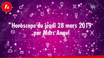 FEMME ACTUELLE - Horoscope du jeudi 28 mars 2019