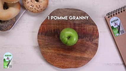 Bagel de tataki d'agneau St George
