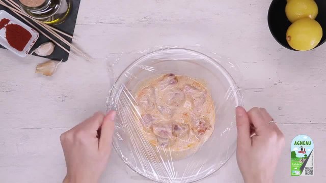 Mini-Brochettes d'agneau St George tandoori