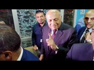 سامح شكري وزير الخارجية يدلي بصوته في الاستفتاء
