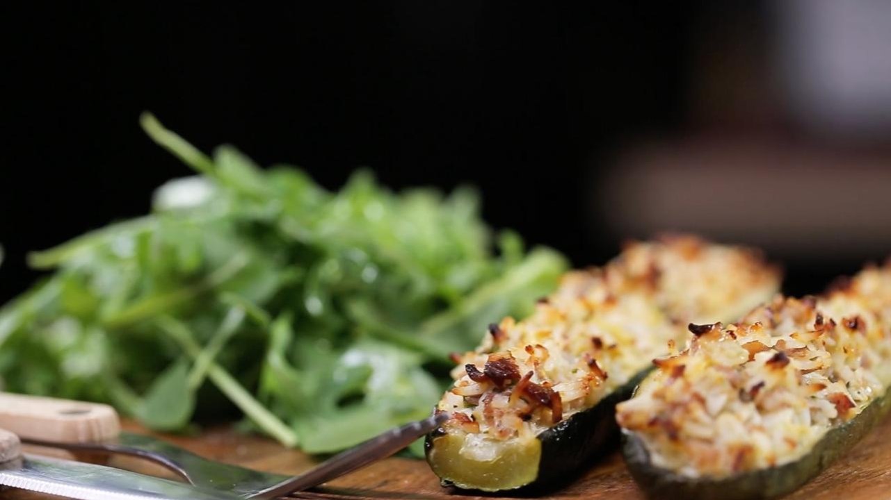 Courgettes farcies